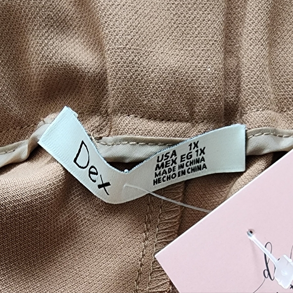 [X & 1X]  NWT DEX Plus Caramel Trouser - Picture 9 of 10